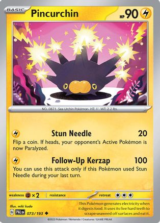 Pincurchin - 073/193 (73) [SV02: Paldea Evolved] - Deck Out Gaming