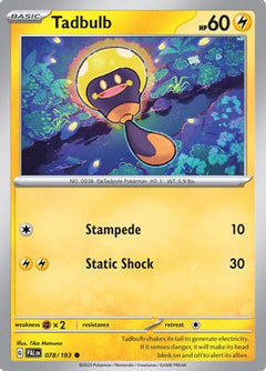 Tadbulb - 078/193 (78) [SV02: Paldea Evolved] - Deck Out Gaming