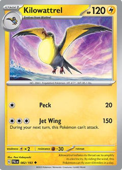 Kilowattrel (82) [SV02: Paldea Evolved] - Deck Out Gaming