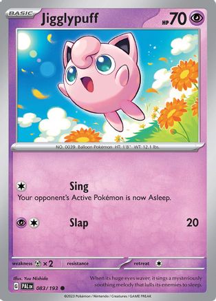 Jigglypuff (83) [SV02: Paldea Evolved] - Deck Out Gaming