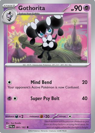 Gothorita - 091/193 (91) [SV02: Paldea Evolved] - Deck Out Gaming