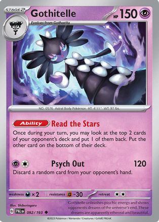 Gothitelle (92) [SV02: Paldea Evolved] - Deck Out Gaming