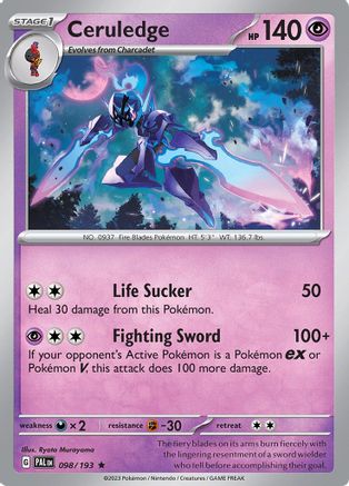 Ceruledge (98) [SV02: Paldea Evolved] Holofoil - Deck Out Gaming