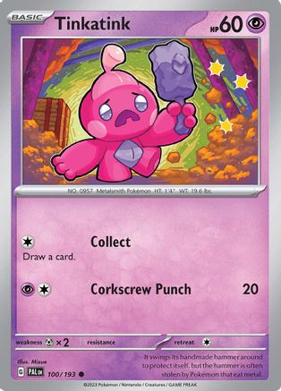 Tinkatink - 100/193 (100) [SV02: Paldea Evolved] - Deck Out Gaming