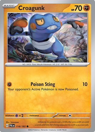 Croagunk (114) [SV02: Paldea Evolved] - Deck Out Gaming