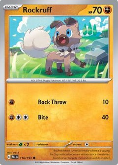 Rockruff (116) [SV02: Paldea Evolved] - Deck Out Gaming
