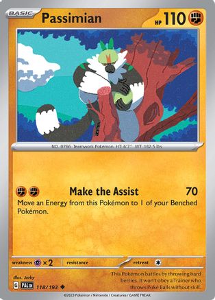 Passimian (118) [SV02: Paldea Evolved] - Deck Out Gaming