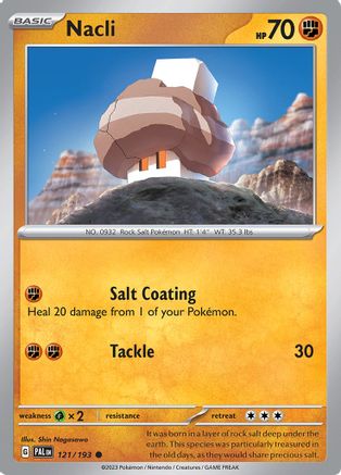 Nacli - 121/193 (121) [SV02: Paldea Evolved] - Deck Out Gaming