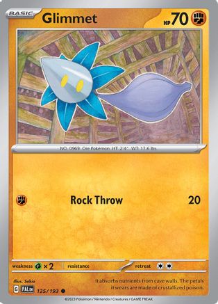 Glimmet - 125/193 (125) [SV02: Paldea Evolved] - Deck Out Gaming