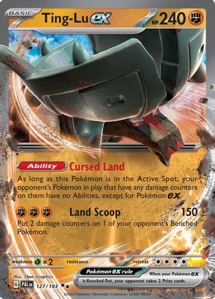 Ting-Lu ex (127) [SV02: Paldea Evolved] Holofoil - Deck Out Gaming