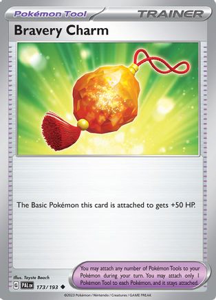 Bravery Charm (173) [SV02: Paldea Evolved] - Deck Out Gaming