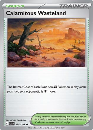 Calamitous Wasteland (175) [SV02: Paldea Evolved] - Deck Out Gaming