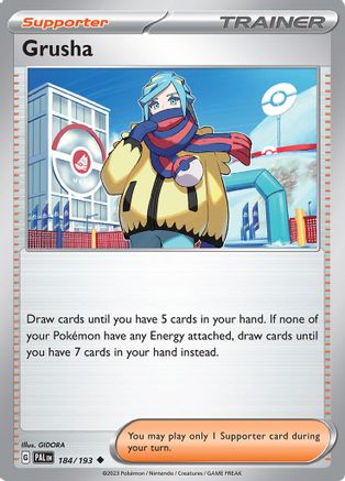 Grusha - 184/193 (184) [SV02: Paldea Evolved] - Deck Out Gaming