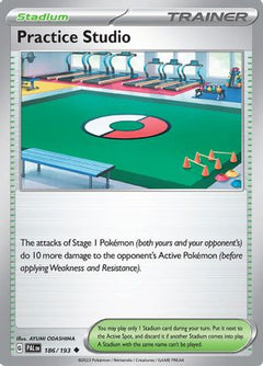 Practice Studio (186) [SV02: Paldea Evolved] - Deck Out Gaming