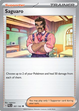 Saguaro (187) [SV02: Paldea Evolved] - Deck Out Gaming