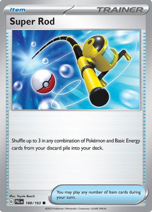Super Rod - 188/193 (188) [SV02: Paldea Evolved] - Deck Out Gaming