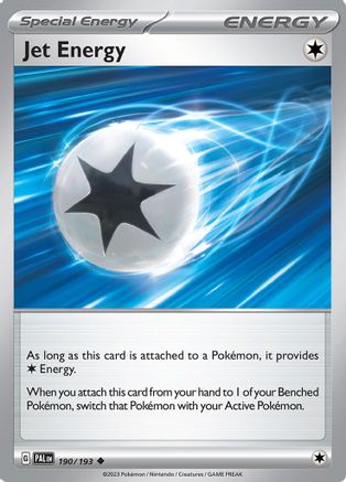 Jet Energy (190) [SV02: Paldea Evolved] - Deck Out Gaming