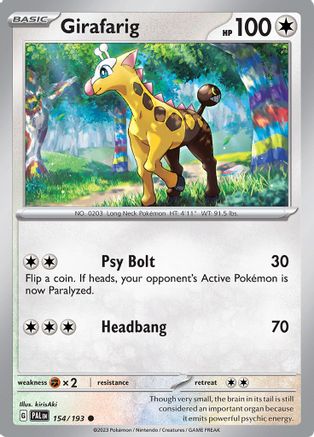 Girafarig (154) [SV02: Paldea Evolved] - Deck Out Gaming