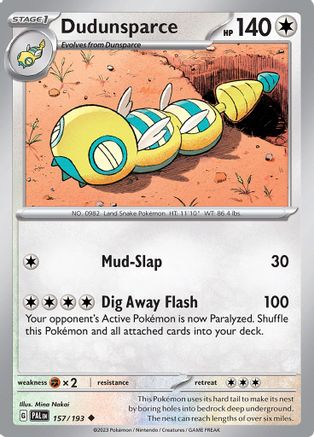 Dudunsparce (157) [SV02: Paldea Evolved] - Deck Out Gaming
