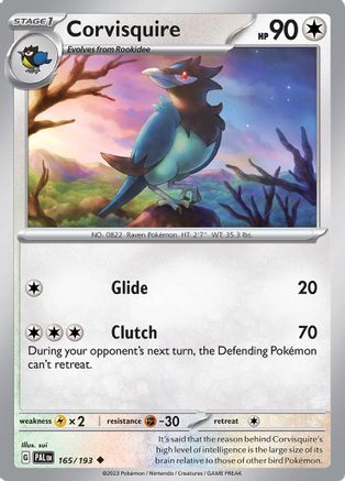 Corvisquire (165) [SV02: Paldea Evolved] - Deck Out Gaming