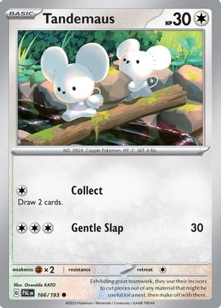 Tandemaus - 166/193 (166) [SV02: Paldea Evolved] - Deck Out Gaming