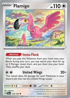 Flamigo (170) [SV02: Paldea Evolved] - Deck Out Gaming