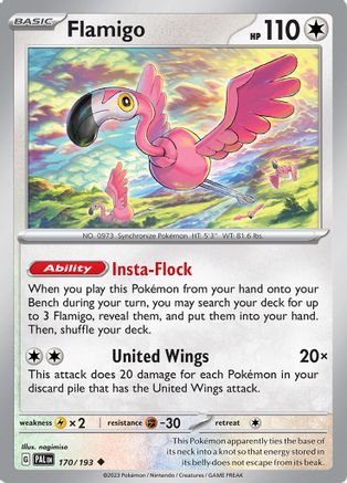 Flamigo (170) [SV02: Paldea Evolved] - Deck Out Gaming