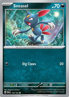 Sneasel (133) [SV02: Paldea Evolved] - Deck Out Gaming