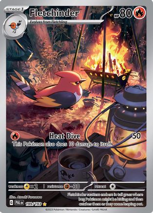 Fletchinder - 199/193 (199) [SV02: Paldea Evolved] Holofoil - Deck Out Gaming