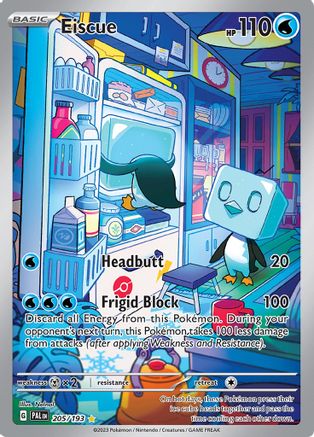 Eiscue - 205/193 (205) [SV02: Paldea Evolved] Holofoil - Deck Out Gaming