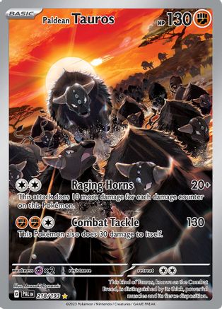 Paldean Tauros - 218/193 (218) [SV02: Paldea Evolved] Holofoil - Deck Out Gaming