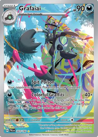 Grafaiai - 223/193 (223) [SV02: Paldea Evolved] Holofoil - Deck Out Gaming