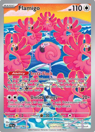 Flamigo - 227/193 (227) [SV02: Paldea Evolved] Holofoil - Deck Out Gaming