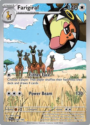 Farigiraf - 228/193 (228) [SV02: Paldea Evolved] Holofoil - Deck Out Gaming