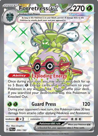 Forretress ex - 230/193 (230) [SV02: Paldea Evolved] Holofoil - Deck Out Gaming