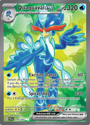 Quaquaval ex - 235/193 (235) [SV02: Paldea Evolved] Holofoil - Deck Out Gaming