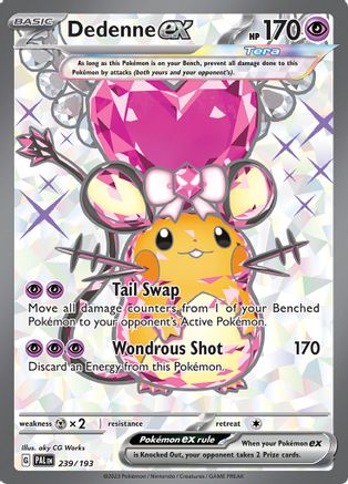 Dedenne ex - 239/193 (239) [SV02: Paldea Evolved] Holofoil - Deck Out Gaming