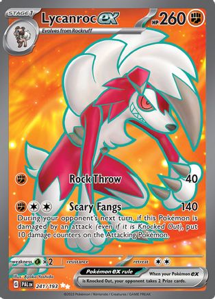 Lycanroc ex - 241/193 (241) [SV02: Paldea Evolved] Holofoil - Deck Out Gaming