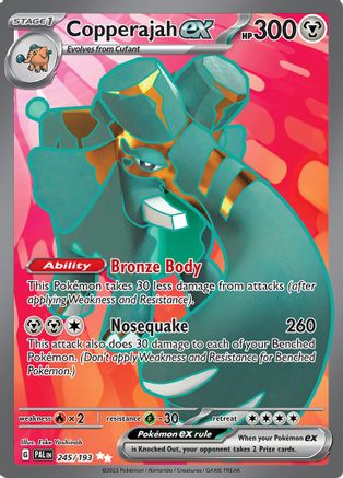 Copperajah ex - 245/193 (245) [SV02: Paldea Evolved] Holofoil - Deck Out Gaming