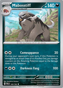 Mabosstiff (143) [SV02: Paldea Evolved] - Deck Out Gaming