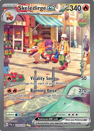 Skeledirge ex - 258/193 (258) [SV02: Paldea Evolved] Holofoil - Deck Out Gaming