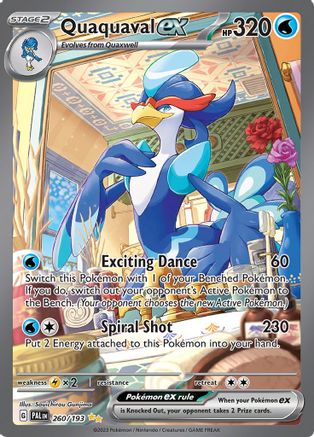 Quaquaval ex - 260/193 (260) [SV02: Paldea Evolved] Holofoil - Deck Out Gaming