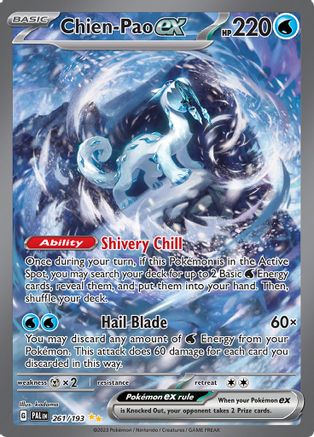 Chien-Pao ex - 261/193 (261) [SV02: Paldea Evolved] Holofoil - Deck Out Gaming