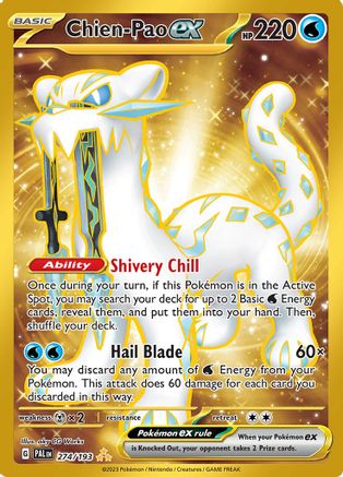 Chien-Pao ex - 274/193 (274) [SV02: Paldea Evolved] Holofoil - Deck Out Gaming