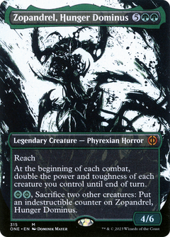 Zopandrel, Hunger Dominus (Showcase) (315) [Phyrexia: All Will Be One] foil - Deck Out Gaming