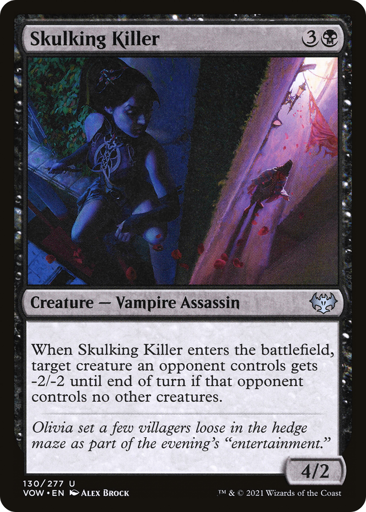 Skulking Killer (130) [Innistrad: Crimson Vow] - Deck Out Gaming