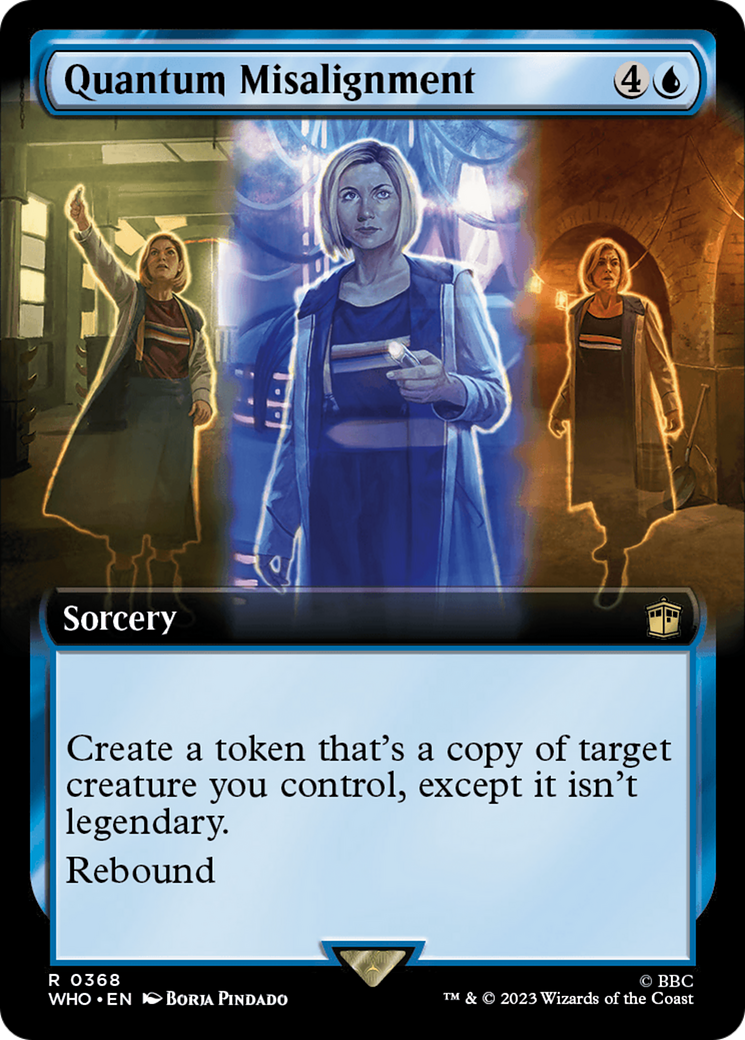 Quantum Misalignment (Extended Art) (368) [Doctor Who] foil - Deck Out Gaming
