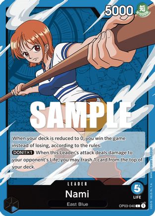 Nami (040) (OP03-040) [Pillars of Strength] - Deck Out Gaming