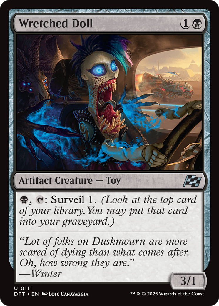 Wretched Doll (111) [Aetherdrift] - Deck Out Gaming