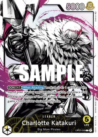 Charlotte Katakuri (099) (Alternate Art) (OP03-099) [Pillars of Strength] Foil - Deck Out Gaming